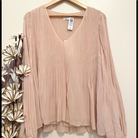 Wilfred Daydreamer V-Neck Blouse coral blush - Picture 1 of 3